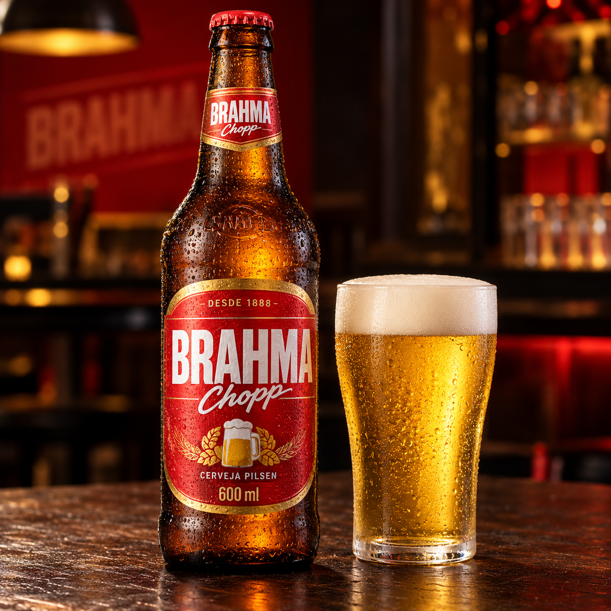Cerveja Brahma 600 ml